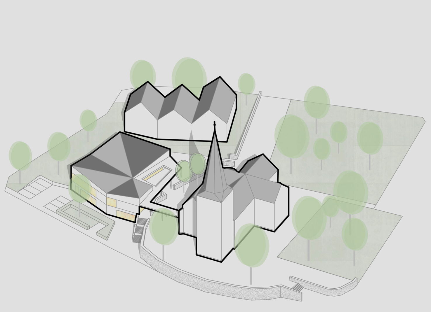Bild 1 zu Projekt Neubau Gemeindehaus Bünde