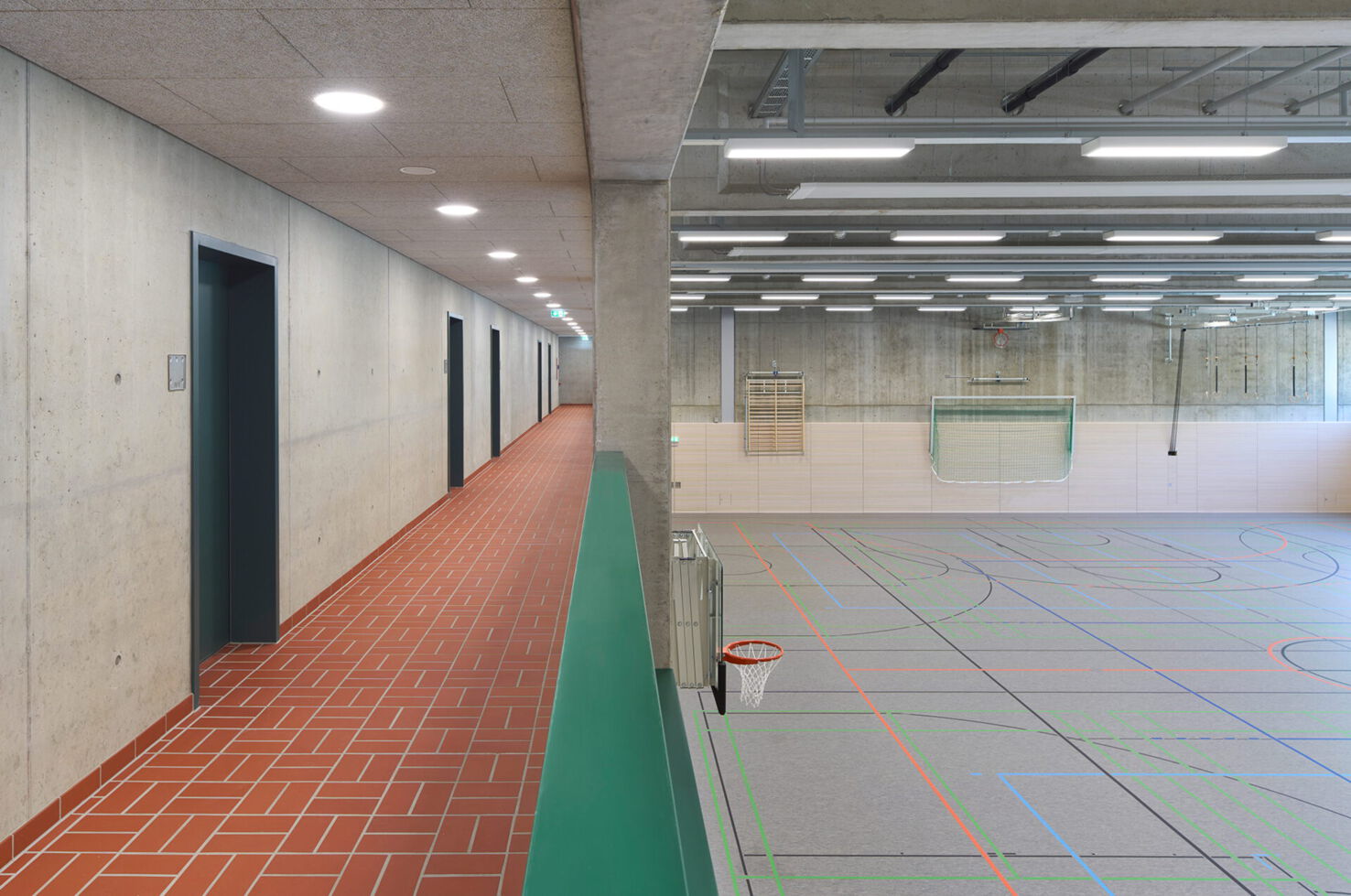 Bild 2 zu Projekt Sporthalle Helmholtz- Gymnasium