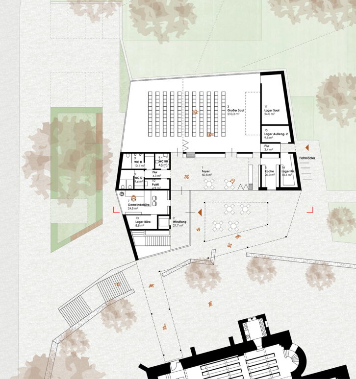 Bild 5 zu Projekt Neubau Gemeindehaus Bünde
